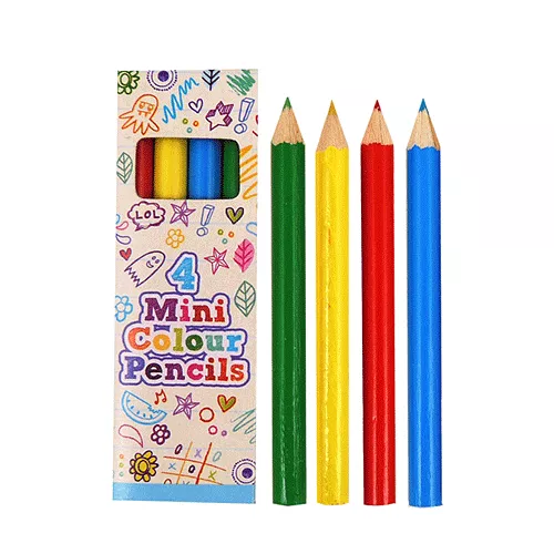 Mini Pencils (Box of 4) - Priced as singles or wholesale in 120's