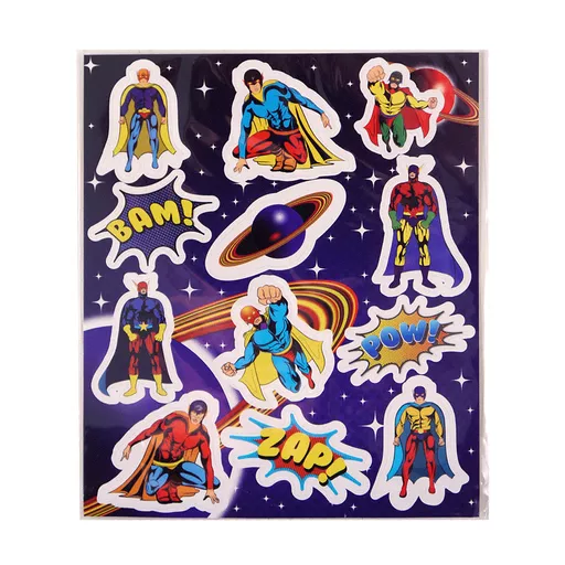 Superhero Stickers - Pack of 120