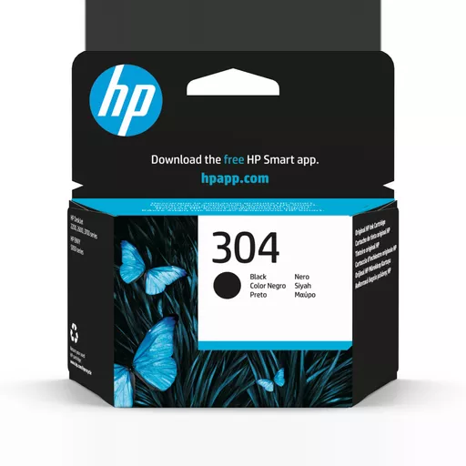 HP N9K06AE/304 Printhead cartridge black, 120 pages/5% 4ml for HP DeskJet 2620/3720