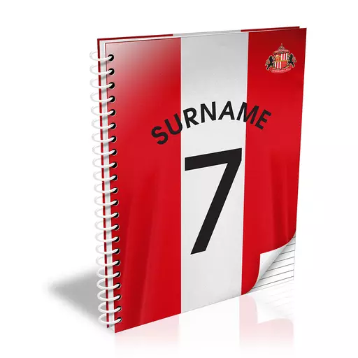 Sunderland AFC Shirt Notebook