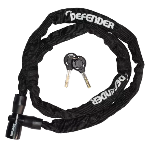 DEFENDER By Squire Cycle Chain Lock Key operated 3.5mm x 900mm