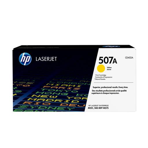 HP CE402A/507A Toner cartridge yellow, 6K pages ISO/IEC 19798 for HP LaserJet EP 500