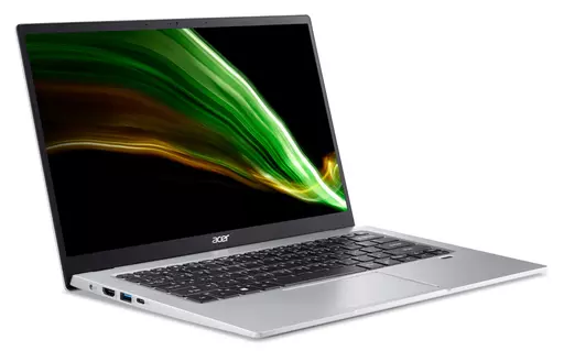 Acer Swift 1 SF114-34-P1DX Notebook 35.6 cm (14") Full HD 4 GB LPDDR4x-SDRAM 128 GB SSD Wi-Fi 6 (802.11ax) Windows 11 Home in S mode Silver