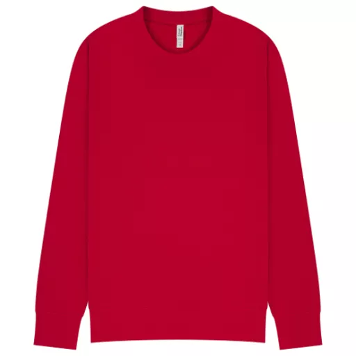 CasualClassics_ClassicRingspun280RegularFitSweatAdultC2400_Red_Front.png