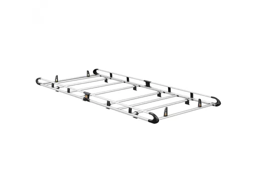Iveco Daily 2014-Onwards L2,H1 Twin Rear Doors - ULTI Rack+ (Aluminium) - 8 Bar Roof Rack