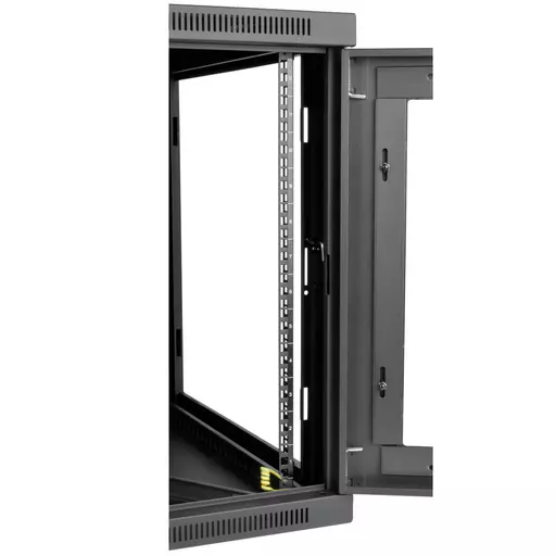 Tripp Lite SRW12USDPG SmartRack 12U UPS-Depth Wall-Mount Small Rack Enclosure, Clear Acrylic Window, Hinged Back