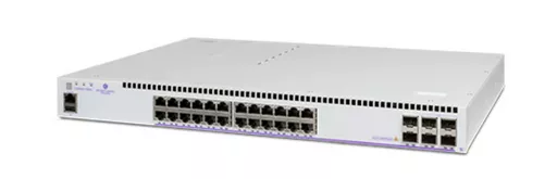 Alcatel-Lucent OS6560-P24X4-UK network switch Managed L2/L3 Gigabit Ethernet (10/100/1000) Power over Ethernet (PoE) 1U Grey