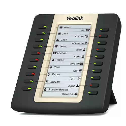 Yealink EXP20 IP phone Black LCD