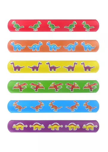 Dinosaur Snap Bracelet - Pack of 120