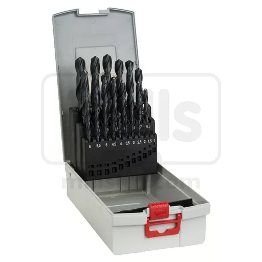 Bosch 25 Piece HSS-R ProBox Metal Drill Set 1-13mm
