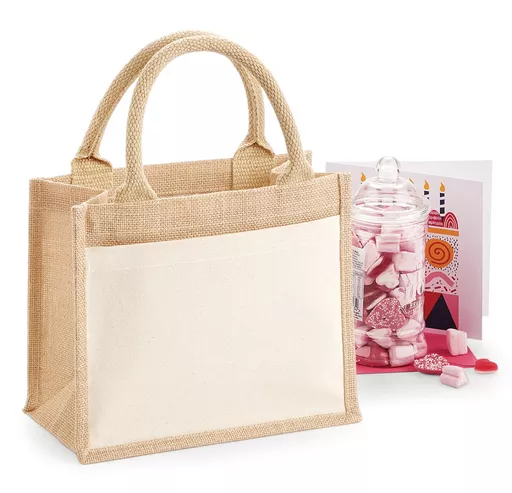 Cotton Pocket Jute Gift Bag