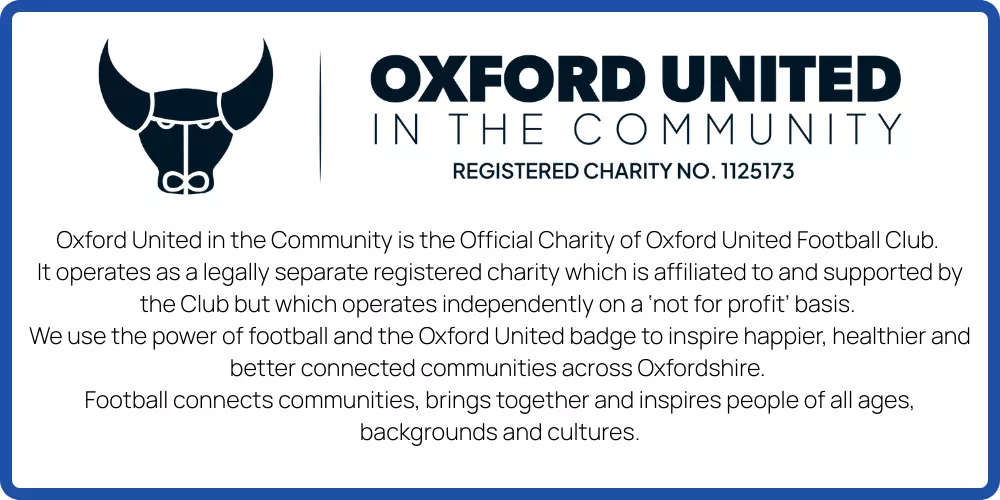 Friends, Supporters & Charitable Partners We Work With = Oxford United In The Community.png