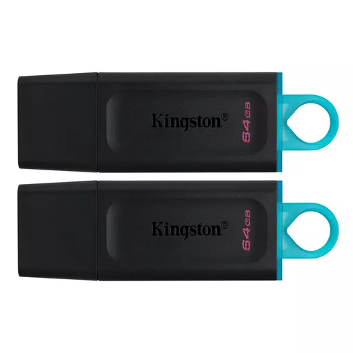 Kingston Technology DataTraveler ® Exodia (Black + Teal) 2 Pieces - USB 3.2 Flash Drive