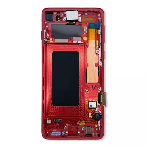 OLED Screen Assembly (Service Pack) (Cardinal Red) - Galaxy S10 (G973)