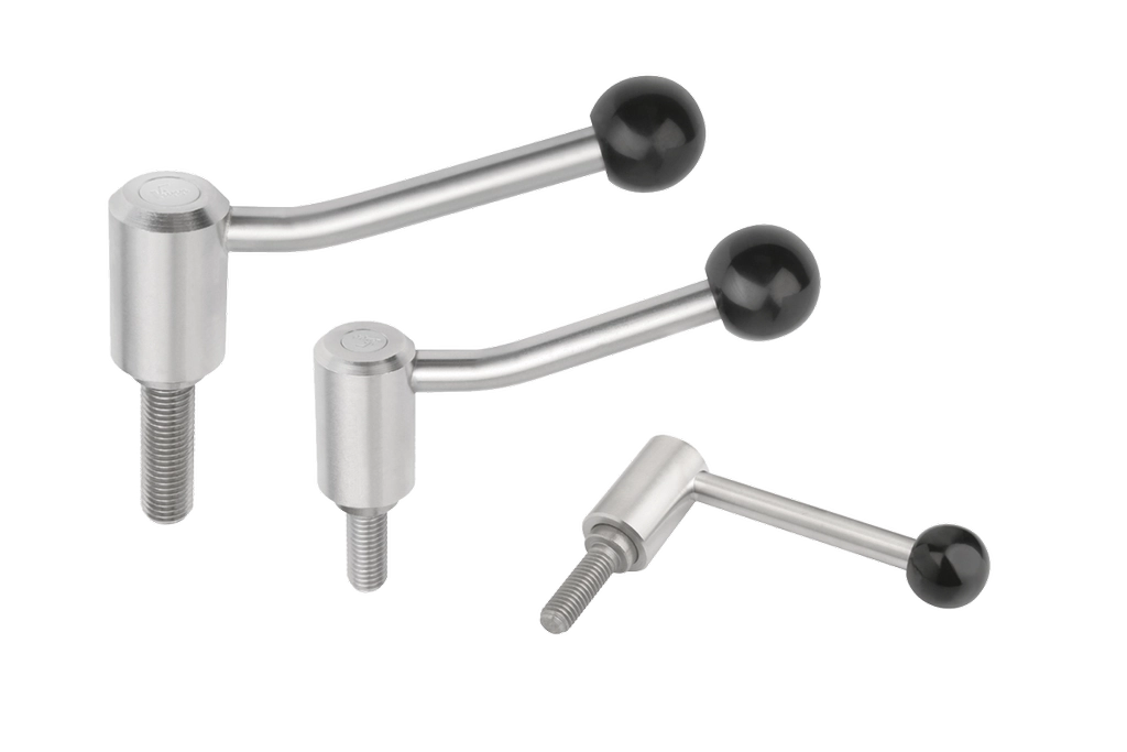 K0109 Inch - Tension Levers In Stainless Steel With Flat & Angled Types