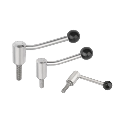 K0109 Inch - Tension Levers In Stainless Steel With Flat & Angled Types