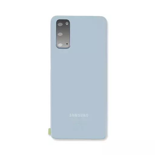 Back Cover w/ Camera Lens (Service Pack) (Cloud Blue) - For Galaxy S20 (G980)