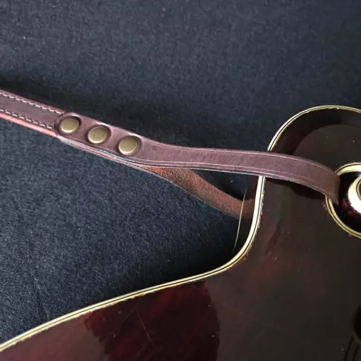 MS71T brown mandolin strap Pinegrove Leather 154824.jpg