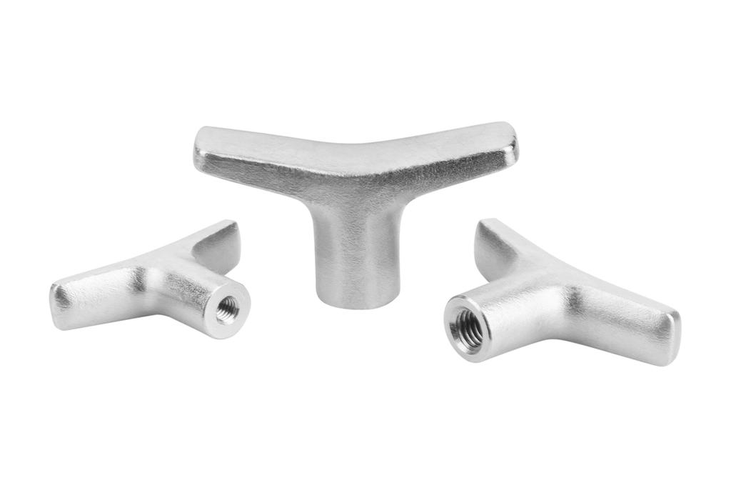 K1203 - Stainless Steel T-Grip Thread Size M6-M12
