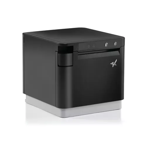 Star Micronics mC-Print3, Thermal, 3in, Cutter, Ethernet (LAN), USB, CloudPRNT, Black, EU & UK, PS60C Power Supply included Wired & Wireless Direct thermal POS printer