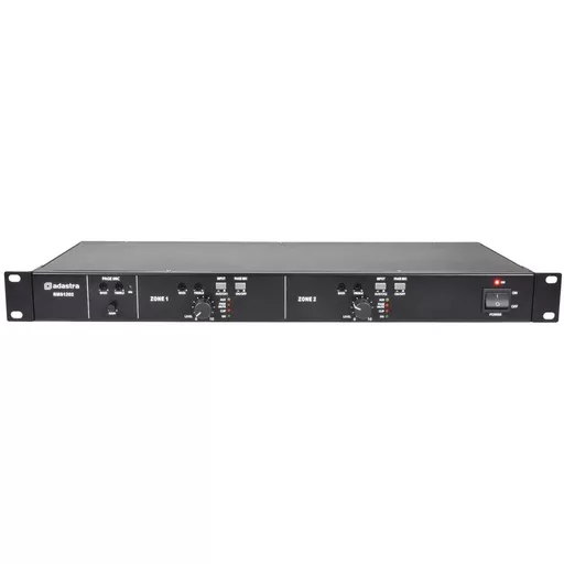 Adastra RMS1202 Multi Zone 100v Amplifier 2 x 120w