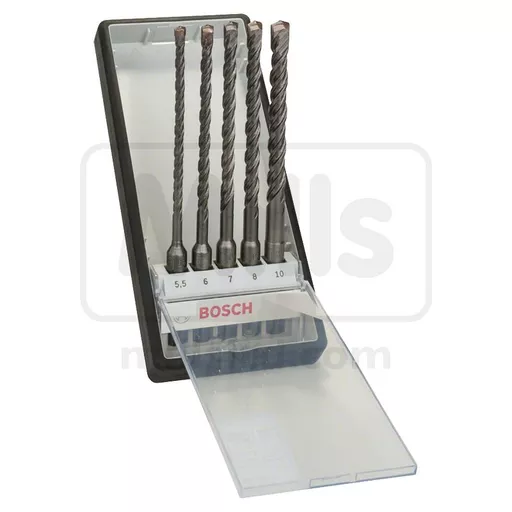 Bosch 5 Piece SDS Plus-5 Masonry Drill Set 5.5-10mm