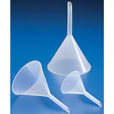 Funnel, Plain Funnel, Autoclavable, Inner Diameter Top 100mm, Plastic, Polypropylene (PP)