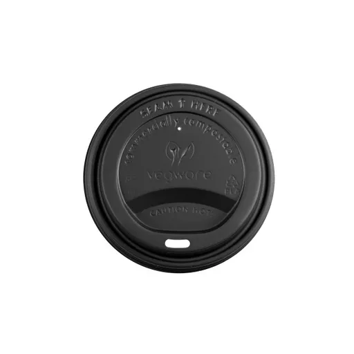 89-SERIES BLACK SIP LID CUPS VEGWARE (1000)