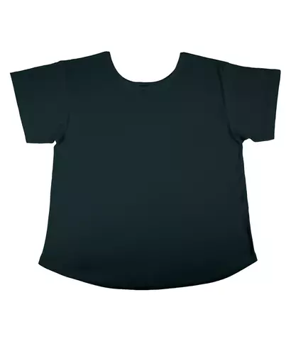 Women's 'Kate' Viscose-Cotton Fashion Boxy T-Shirt
