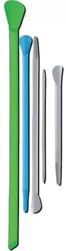 Spatula, Macro disposable ,double-ended spoon and pick, PP, -, 310 mm (12