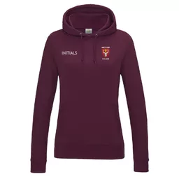 HertfordCollege_WomensHoodie_Burgundy_Front.png