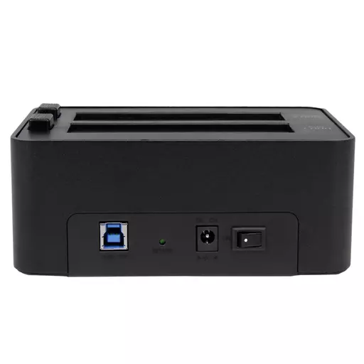 StarTech.com Dual Bay Hard Drive Duplicator and Eraser, Standalone SATA HDD/SSD Cloner/Copier, USB 3.0 to SATA Docking Station, Hard Drive Duplicator and Sanitizer Dock, Toolless / Top-Loading Design