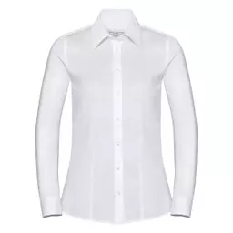Ladies' Long Sleeve Tailored Coolmax® Shirt