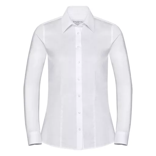 Ladies' Long Sleeve Tailored Coolmax® Shirt