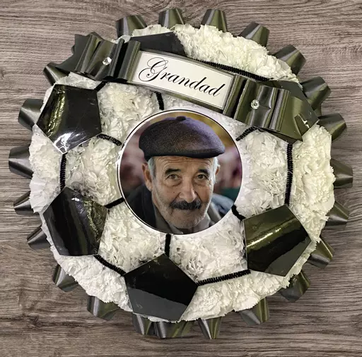 2D Football tribute - any colour soccer - photo - poem - open