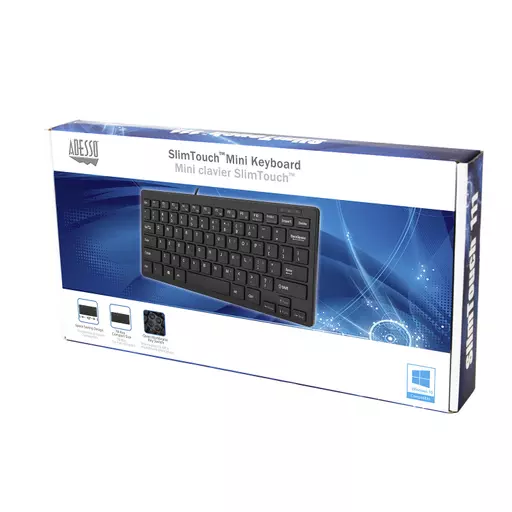 Adesso AKB-111UB SlimTouch Mini Keyboard