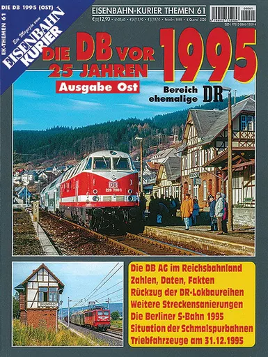 EK Themen 61: Die DB vor 25 Jahren 1995 - Ausgabe Ost