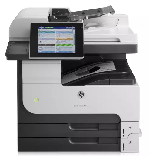 HP LaserJet Enterprise MFP M725dn, Black and white, Printer for Business, Print, copy, scan, 100-sheet ADF; Front-facing USB printing; Scan to email/PDF; Two-sided printing