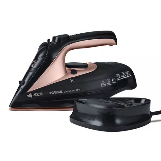 Rose Gold Cord Cordless Iron