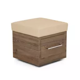 Plaza Pedistool - Ivory & Truffle Oak.png