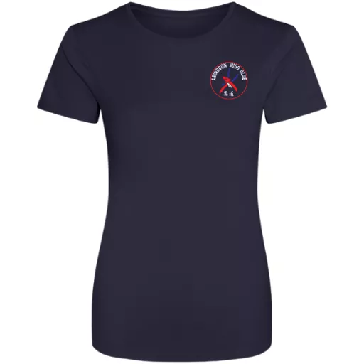 AbingdonJudoClub_LadiesJustCoolT-Shirt_FrenchNavy_Front.png
