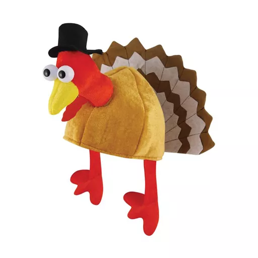 Turkey Hat with Hat - Adult