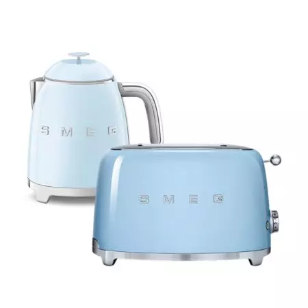 Smeg Mini Kettle & 2 Slice Toaster