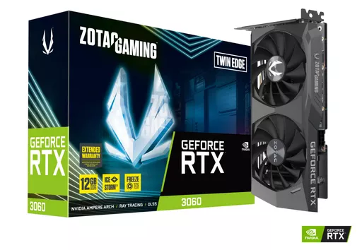 Zotac GAMING GeForce RTX 3060 Twin Edge NVIDIA 12 GB GDDR6