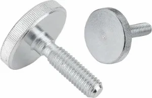 Knurled Screws Low Head Steel And Stainless Steel Size M3