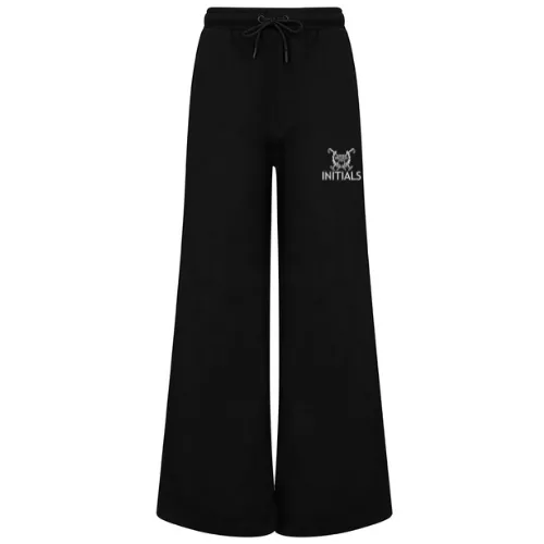 Oxford Brookes University Polo Club Ladies Wide Leg Jogging Bottoms