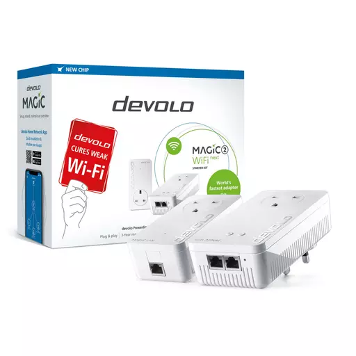 Devolo Magic 2 WiFi next 2400 Mbit/s Ethernet LAN Wi-Fi White