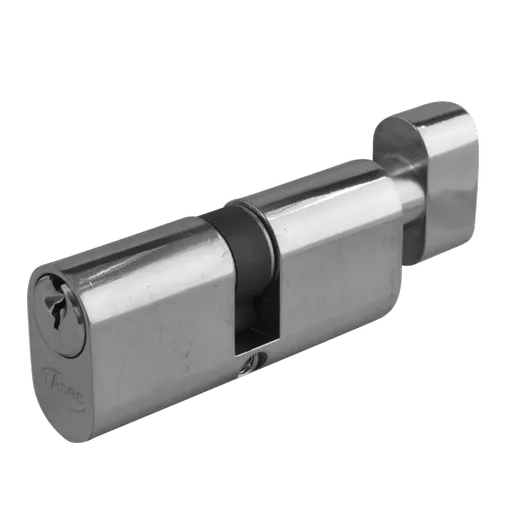 ASEC 6-Pin Oval Key & Turn Cylinder