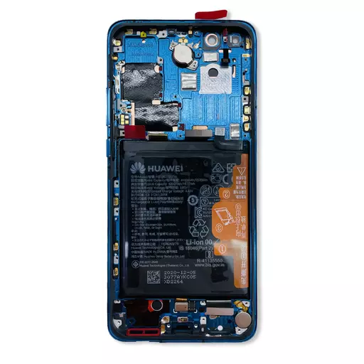 OLED Screen Assembly + Battery (Service Pack) (Deep Sea Blue) - Huawei P40 Pro