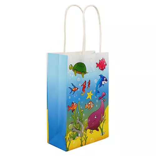 Sealife Paper Party Bag - Pack of 48